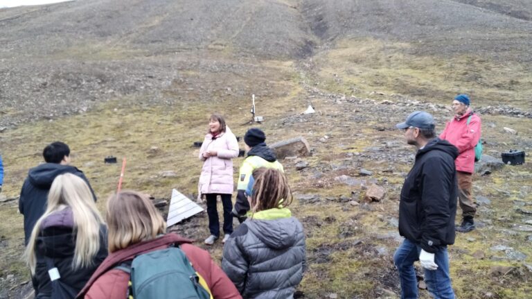 Permafrost monitoring site